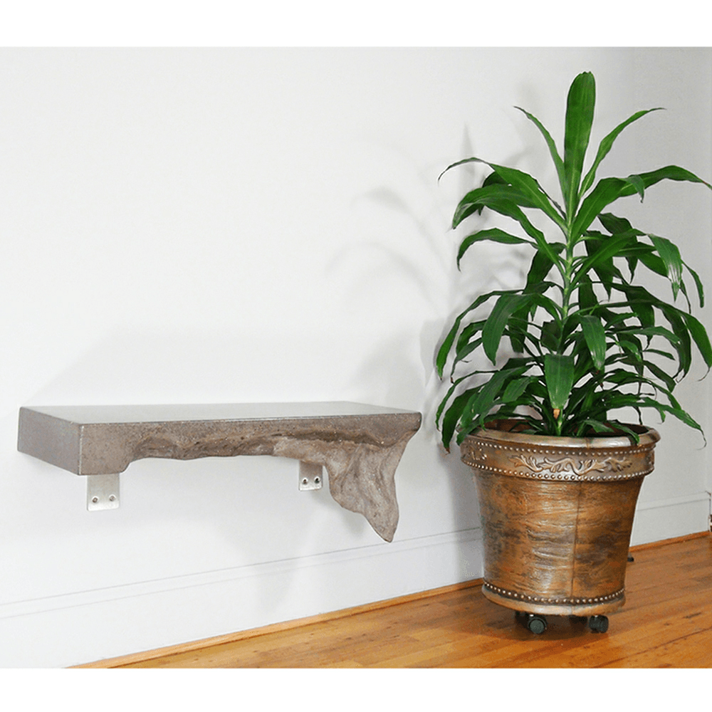 3" x 16" BANQ Heavy Duty Bench Bracket, Black Finish Alt 2 - Image