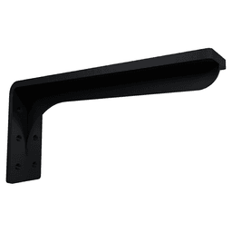 3" x 16" Banq Heavy Duty Bench Bracket, Black Finish Main - Image