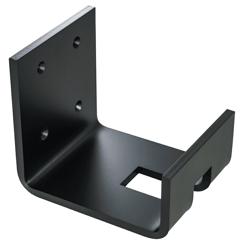 5" x 6" Breckenridge Mantel Bracket, Black Finish Main - Image
