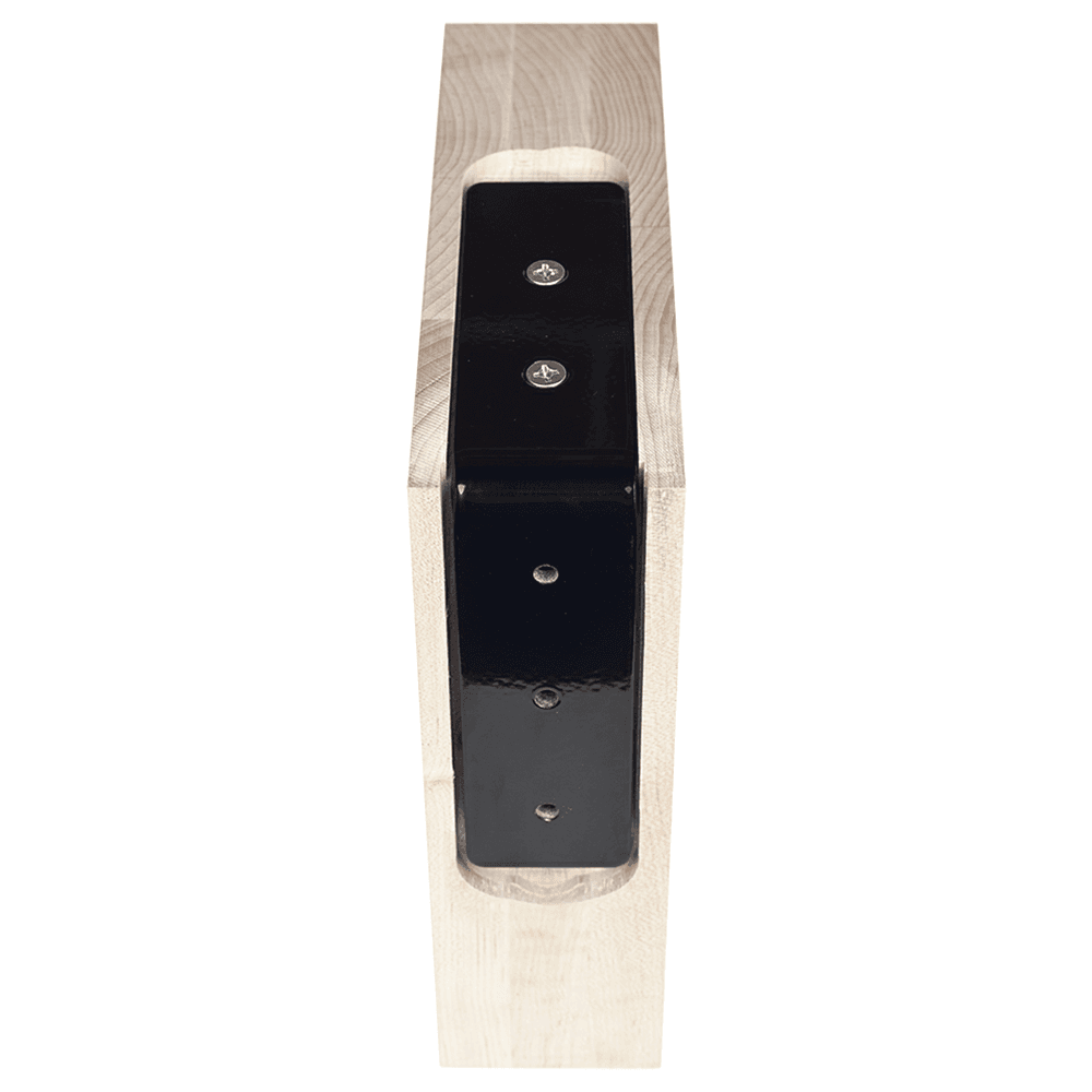 10" x 10" Corbel Scalloped Overhang Bar Bracket, Unfinished Alt 2 - Image