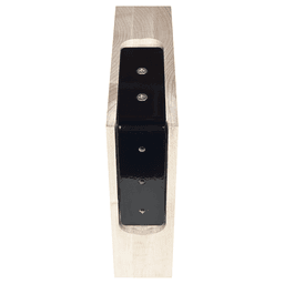 10" x 10" Corbel Scalloped Overhang Bar Bracket, Unfinished Alt 2 - Image