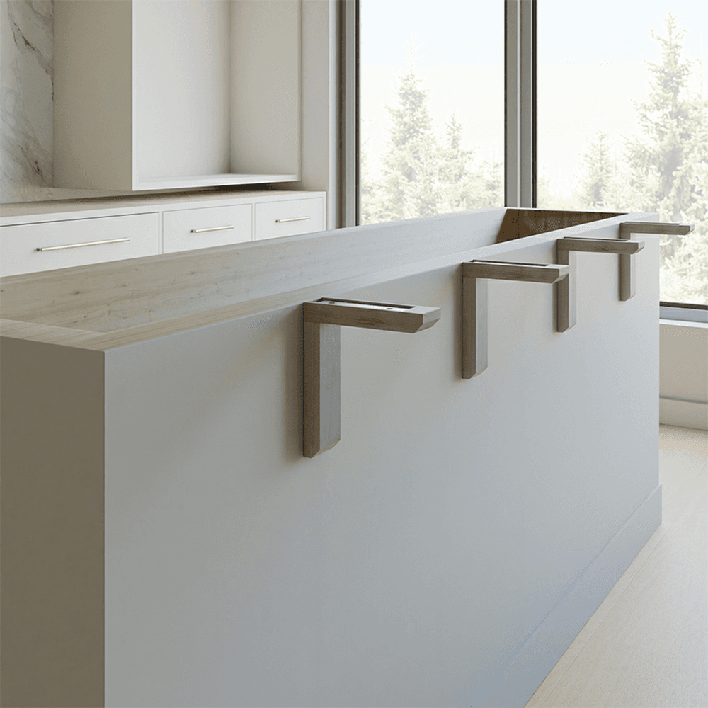 12" x 3" x 12" Brookdale Low Profile Corbel, Maple Alt 2 - Image