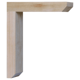 10" x 3" x 12" Stanley Low Profile Corbel, Maple Main - Image