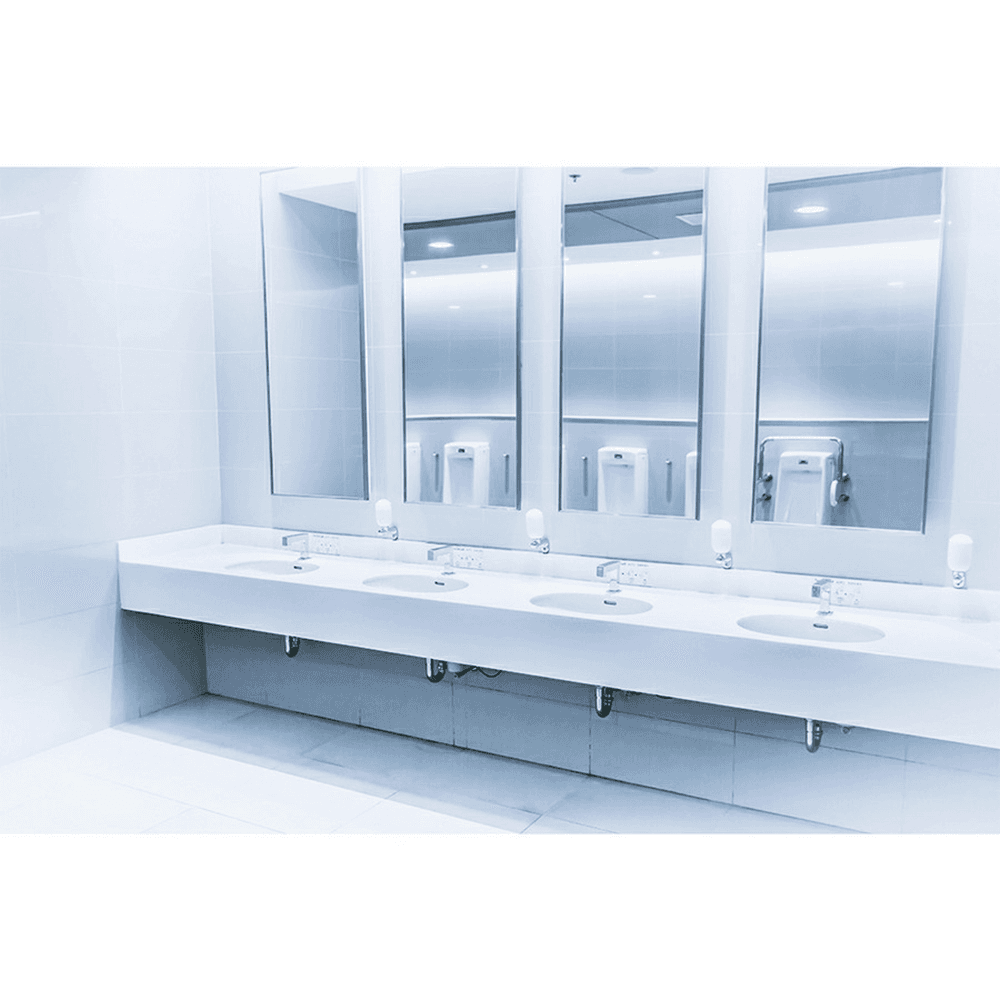 25" x 37-1/2" Atlas ADA Floating Vanity Support, Steel Finish Alt 1 - Image