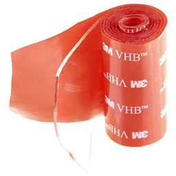 2" 3M VHB Tape Glass Fastening System, Clear Main - Image