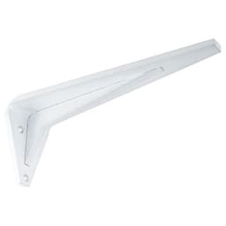 8" x 3" Industrial Shelf Bracket, Quick Silver Finish Alt 1 - Image