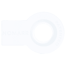 1-1/4" Nomarr Surface Protection, White Finish (100/Bag) Main - Image