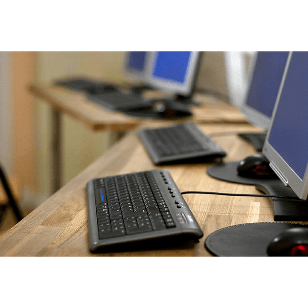 24-1/2" x 20-3/4" Wall Mount Desk Bracket, Matte Black Finish Alt 2 - Image