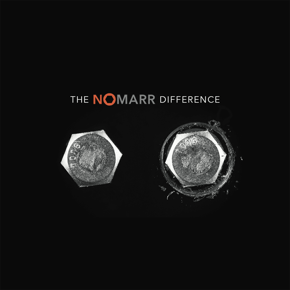 1-5/8" Nomarr Surface Protection, Red Finish (100/Bag) Alt 2 - Image