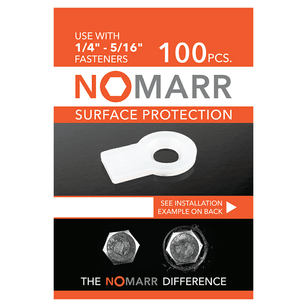 1-5/8" Nomarr Surface Protection, Red Finish (100/Bag) Alt 3 - Image