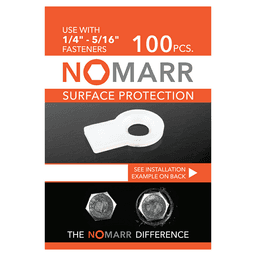 1-5/8" Nomarr Surface Protection, Red Finish (100/Bag) Alt 3 - Image