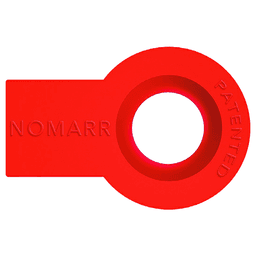 1-5/8" Nomarr Surface Protection, Red Finish (100/Bag) Main - Image