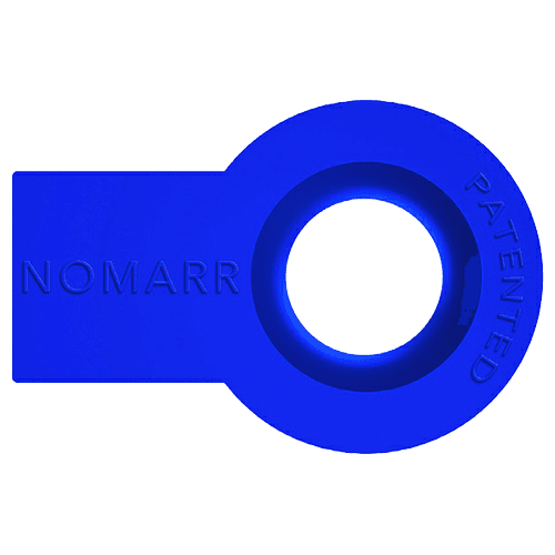 1-7/8" Nomarr Surface Protection, Blue Finish (50/Bag) Main - Image