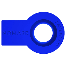 1-7/8" Nomarr Surface Protection, Blue Finish (50/Bag) Main - Image