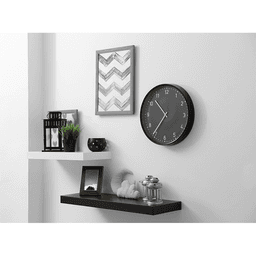 18" x 14" Stud Mount Floating Shelf Bracket, Black Finish Alt 1 - Image