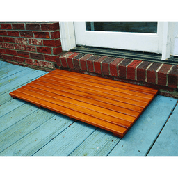 35-1/2" Lap Teak Shower Floor Insert Alt 2 - Image