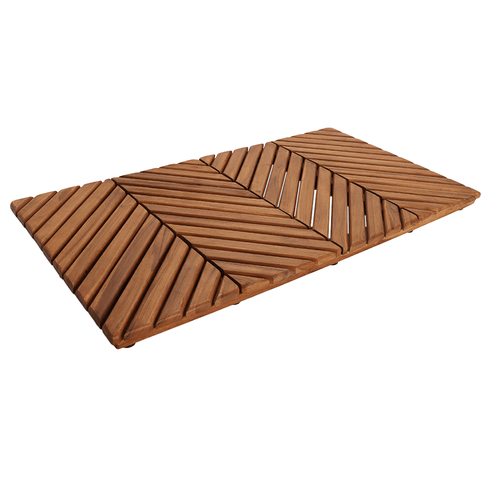 35-1/2" Arbor Teak Bath Mat Alt 1 - Image