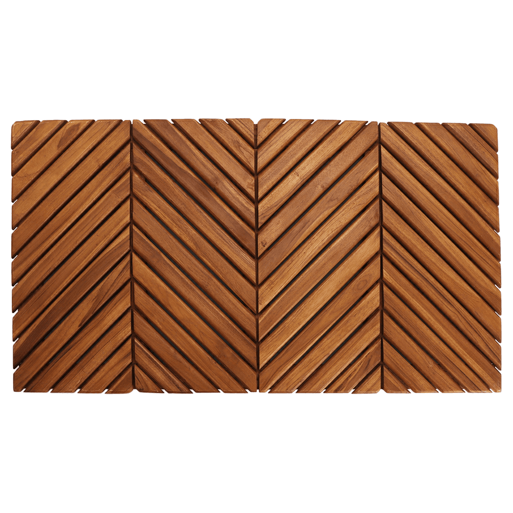 35-1/2" Arbor Teak Bath Mat Main - Image