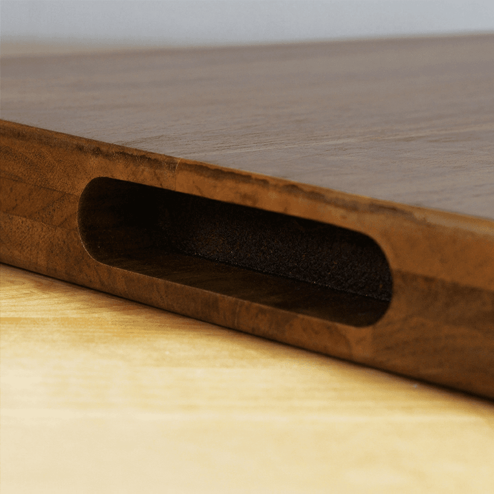 20" Teak Cutting Board Alt 3 - Image