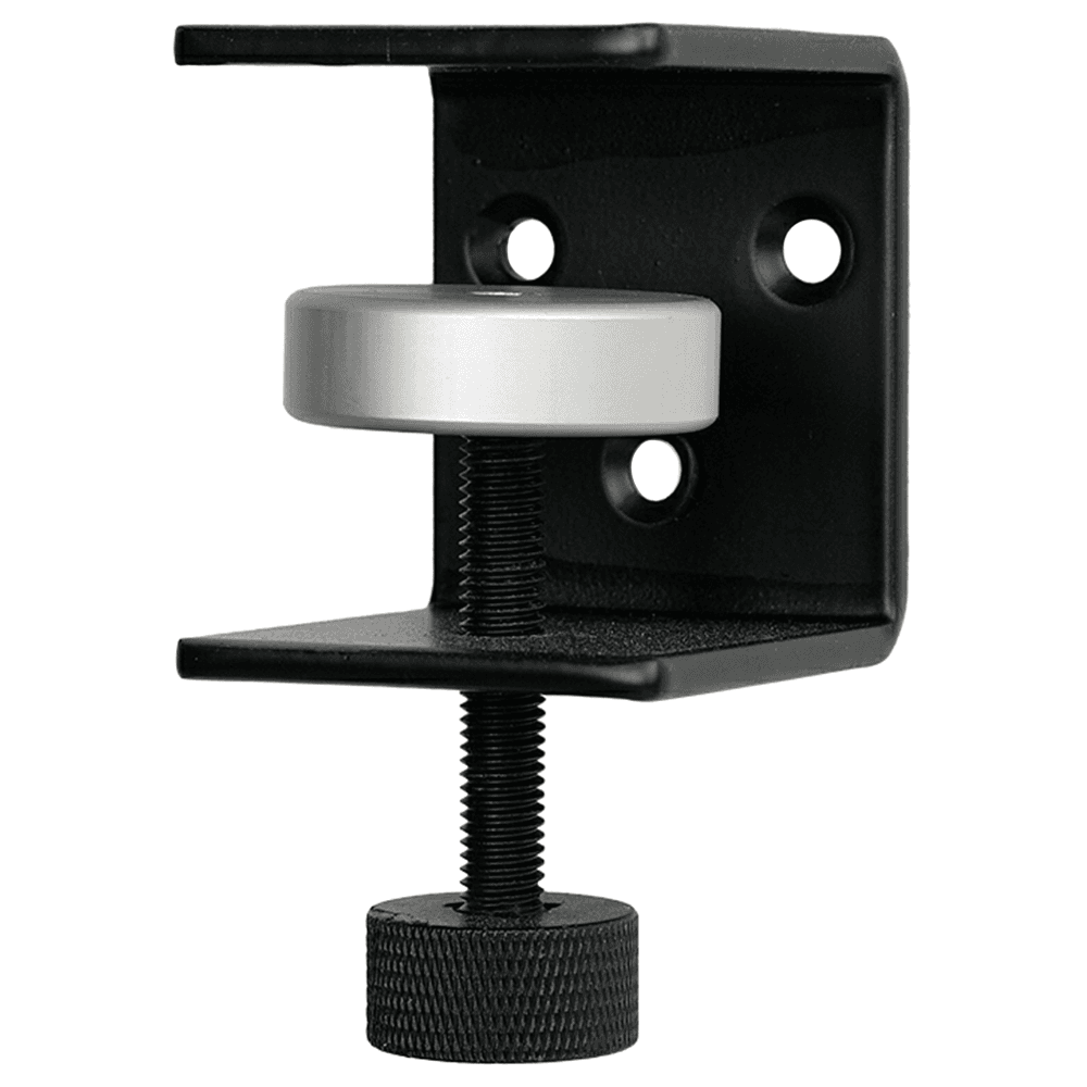 2-1/8" Floating Shelf Clamp, Black Finish Main - Image