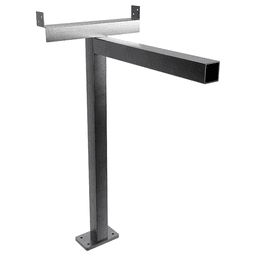 22-1/2" x 33" Olympus ADA Residential Floating Vanity Bracket, Steel Finish Main - Image