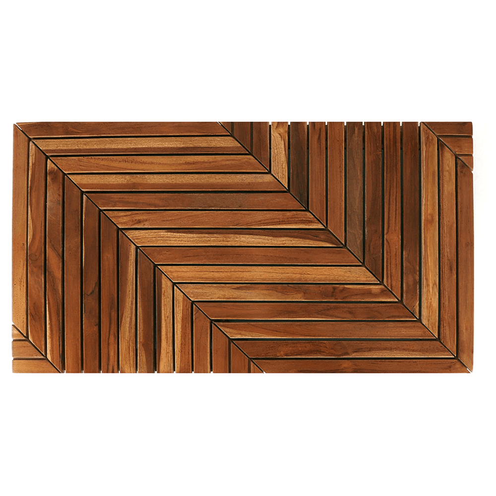 35-1/2" Bombora Teak Shower Mat Main - Image