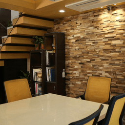 Native 3D Teak Wood Wall Panel, 3/4" Thick 7" x 21-1/4" (24/Pack) Alt 2 - Image