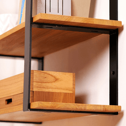 24" Shelf Insert, Teak Alt 2 - Image
