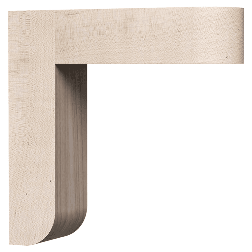 10" x 3" x 10" Sedona Magnetic Click Corbel, Maple Main - Image