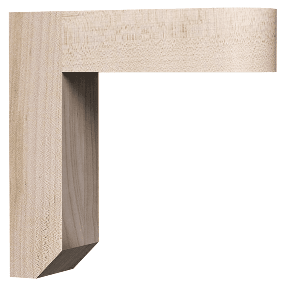 10" x 3" x 10" Es Vedra Magnetic Click Corbel, Maple Main - Image