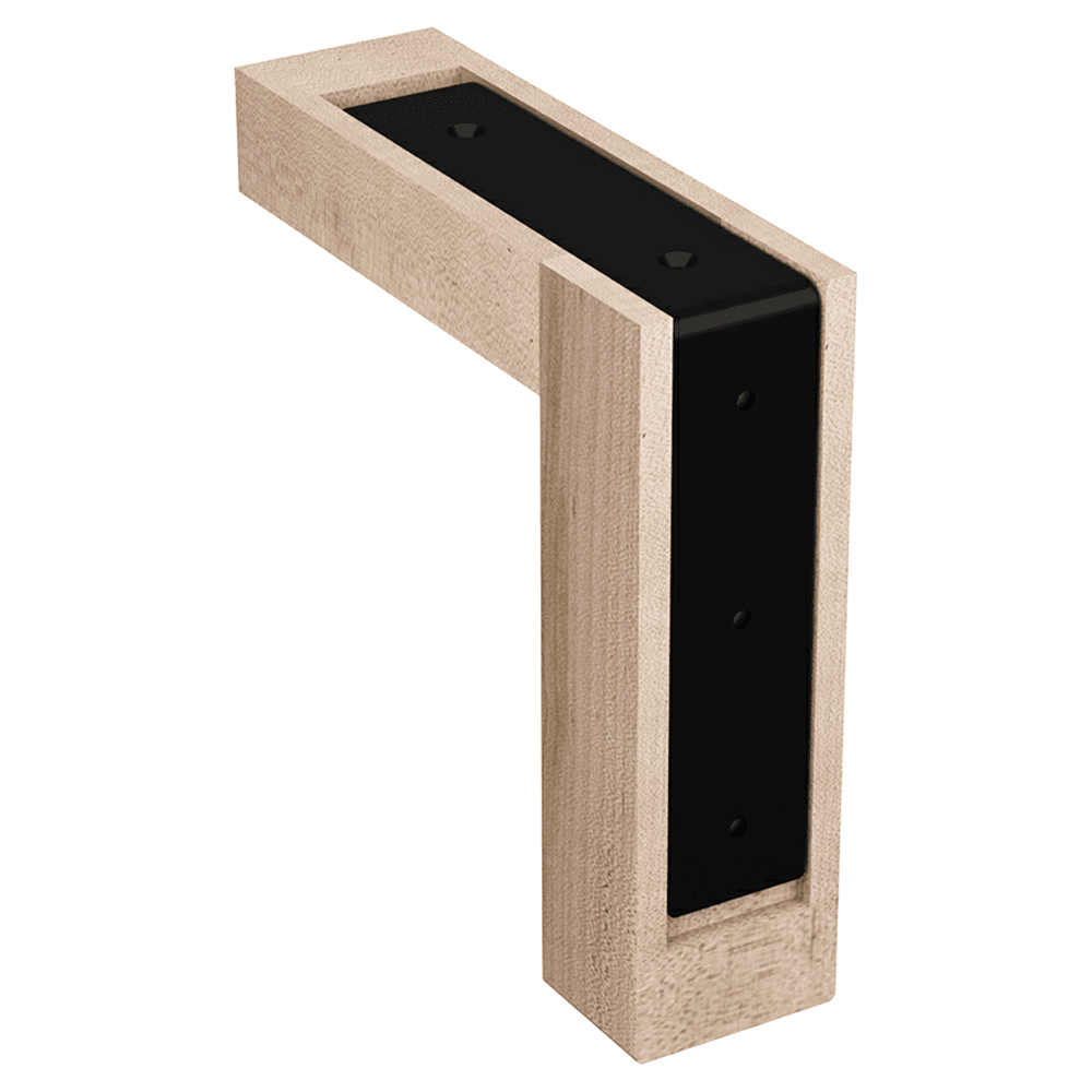 10" x 3" x 10" Es Vedra Magnetic Click Corbel, Maple Alt 1 - Image