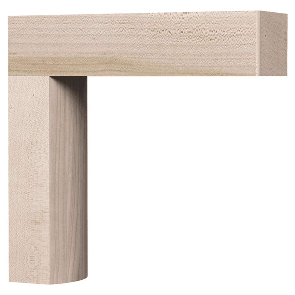10" x 3" x 10" Wiltshire Magnetic Click Corbel, Maple Main - Image