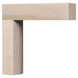 10" x 3" x 10" Wiltshire Magnetic Click Corbel, Maple Main - Image