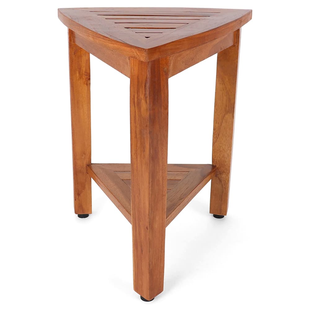Sereni Teak Shower Stool Main - Image