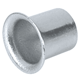 Steel Sleeve for 1/4" Shelf Support, Zinc Finish - Us Futaba Product Image 1