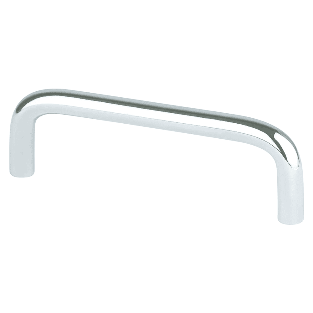 Berenson Hardware polished chrome pull with wire design, 3-1/2" size