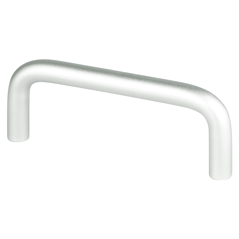 Satin Aluminum 3-inch Zurich Wire Pull by Berenson Hardware