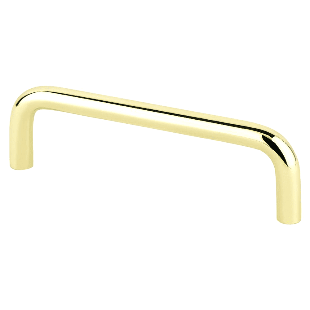 3-25/32" Berenson Hardware Zurich Wire Pull in Polished Brass