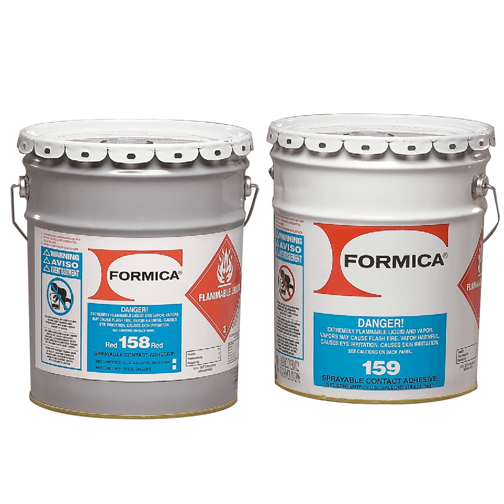 F158MR Flam Economy Grade Bulk Contact Adhesive, Red, 54 Gallon Drum - Alt Image 1