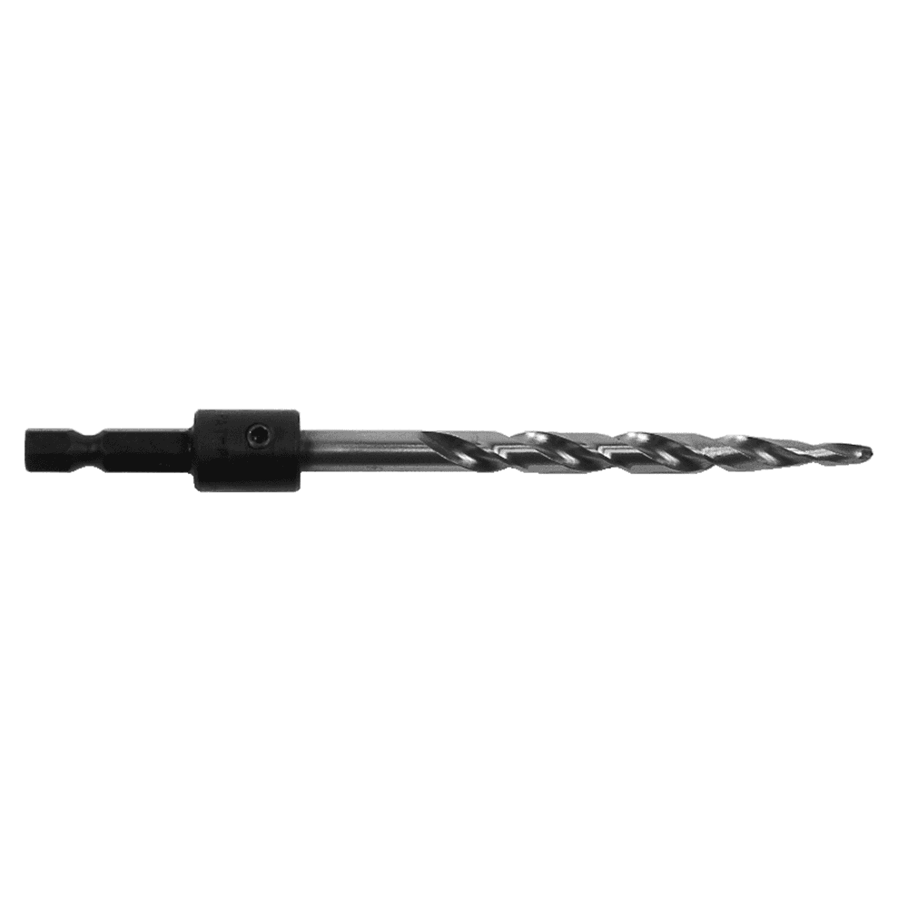 1/4" x 4" High-Speed Steel Taper Point Drill Bit, 1/4" Hex Shank - Alt Image 1
