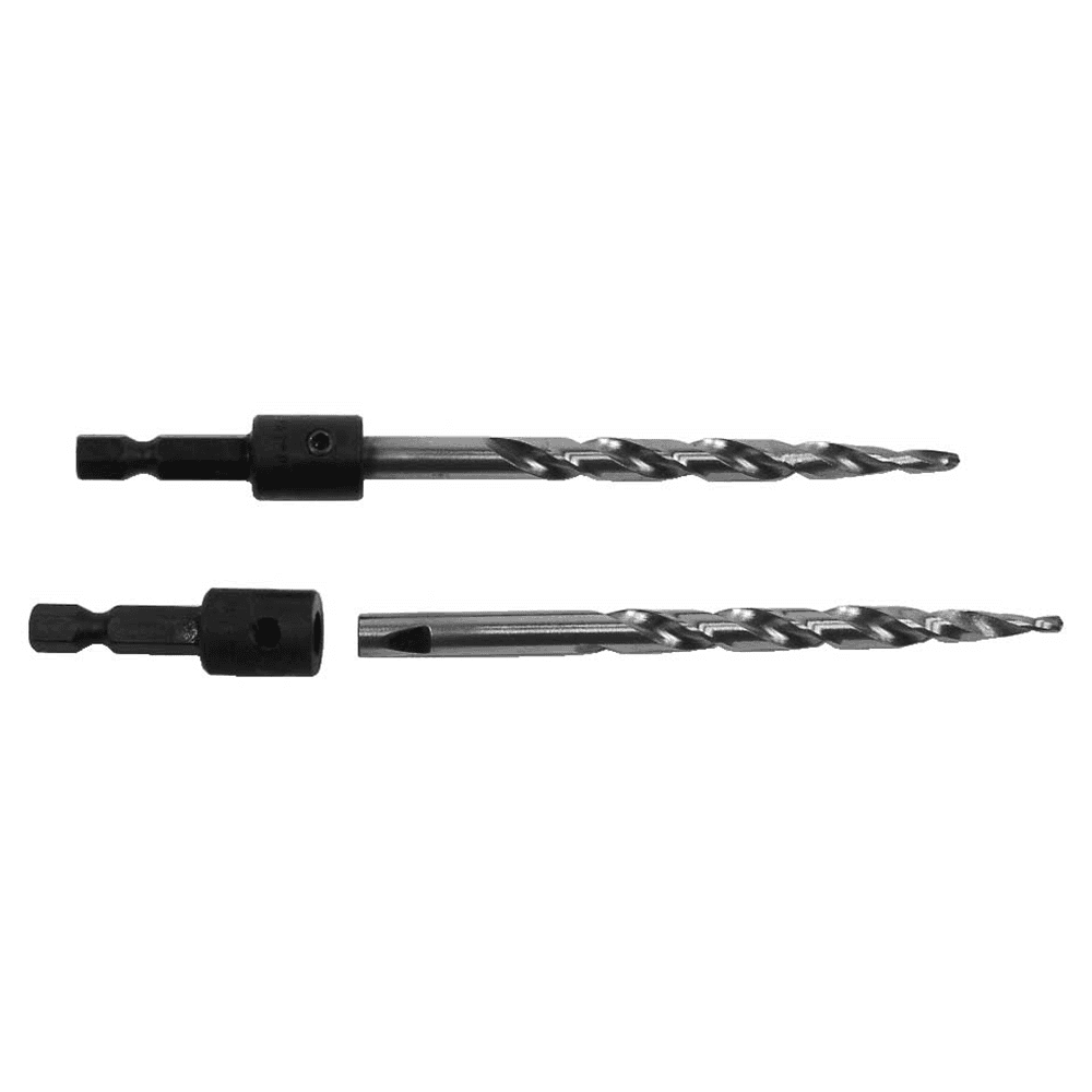 1/4" x 4" High-Speed Steel Taper Point Drill Bit, 1/4" Hex Shank - Alt Image 2