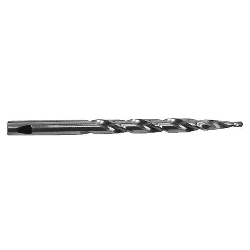 1/8" x 4" High-Speed Steel Taper Point Drill Bit, 1/4" Hex Shank - Main Image