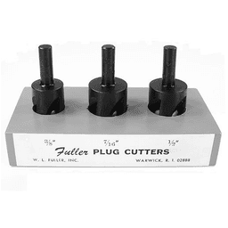 1/2" Standard Plug Cutter, 4-Flute - Alt Image 1