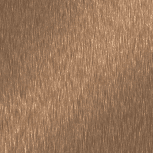 Copper Stainless DecoMetal Finish for Walls, Furniture, Retail Fixtures, Signage & Displays