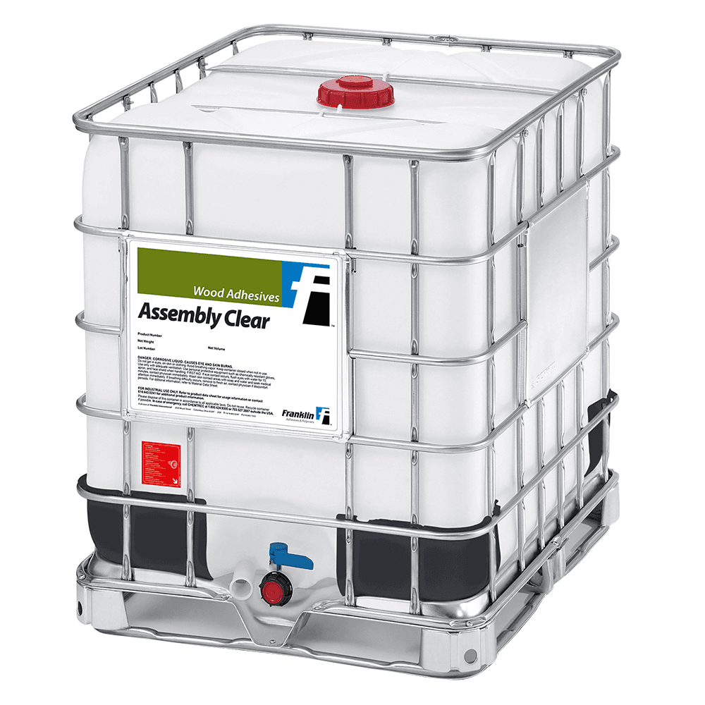 Assembly Wood Glue, Clear, 55 Gallon Drum - Alt Image 1