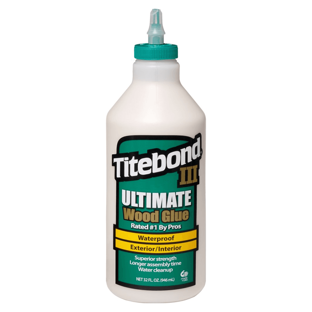 Titebond® III Ultimate Wood Glue, Tan, 1 qt Bottle - Main Image