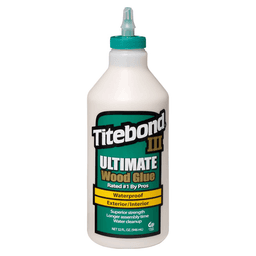 Titebond® III Ultimate Wood Glue, Tan, 1 qt Bottle - Main Image