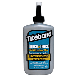 Titebond® Molding/Trim Wood Glue, Clear, 8 oz Bottle - Main Image