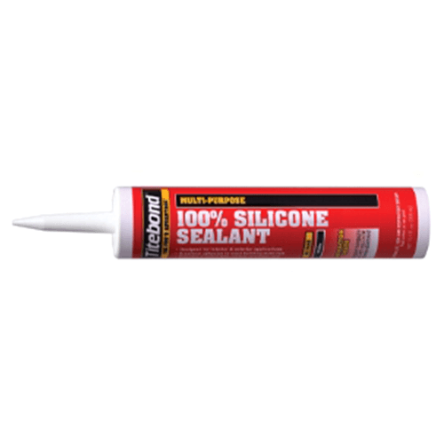 Titebond 10.1 oz Silicone Sealant, Clear - Alt Image 1