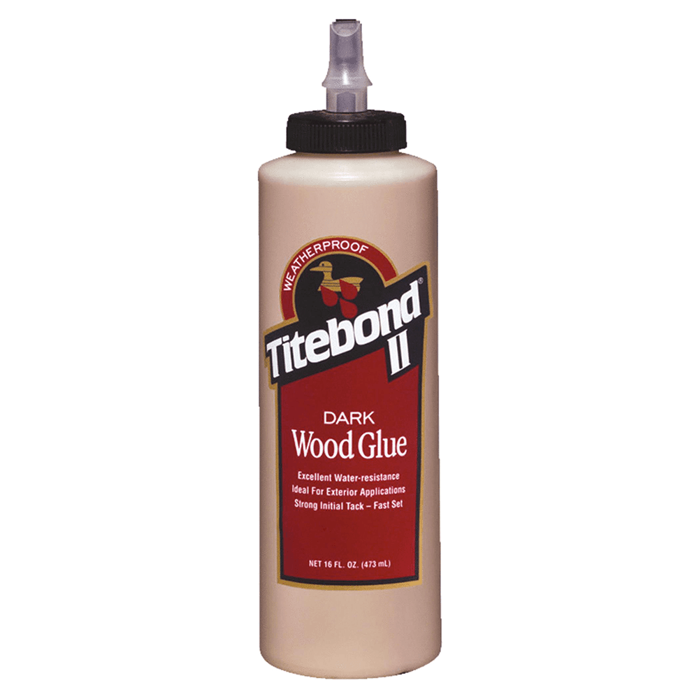 Titebond® II Dark Wood Glue, Light Brown, 16 oz Bottle - Main Image